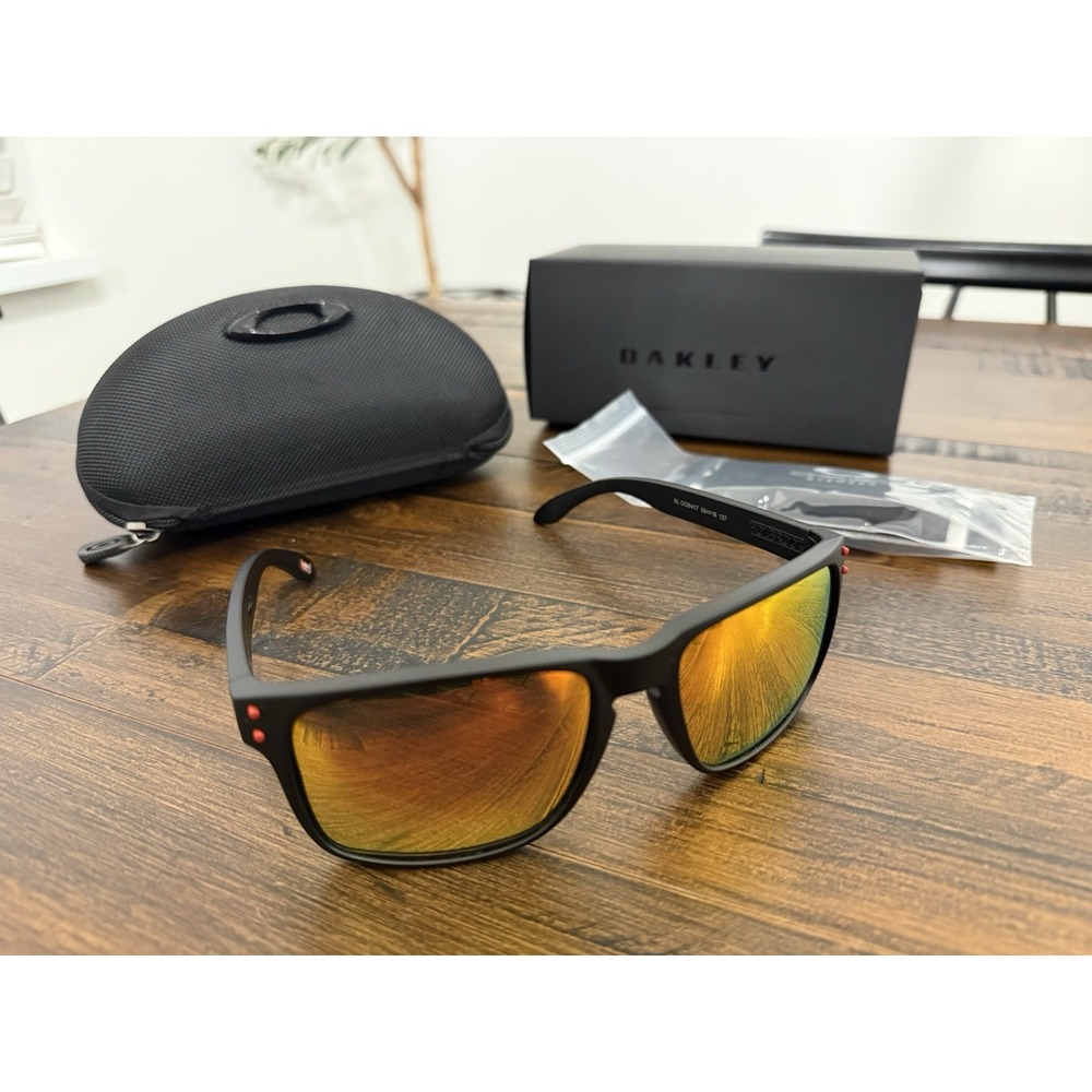 Oakley Holbrook XL Black Ink/Prizm Ruby Polarized 59 mm Sunglasses OO9417-0859